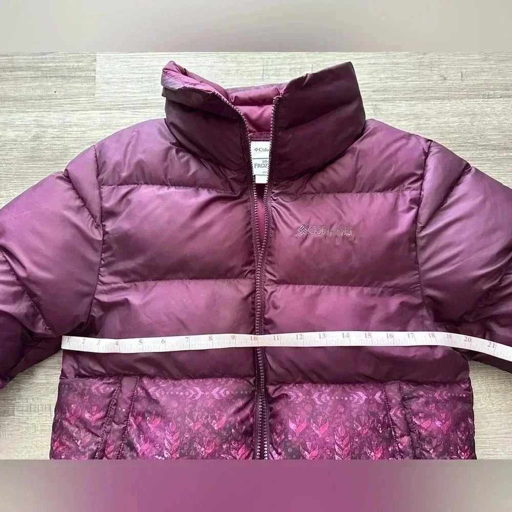 Columbia Disney Frozen 2 puffer jacket girl size L